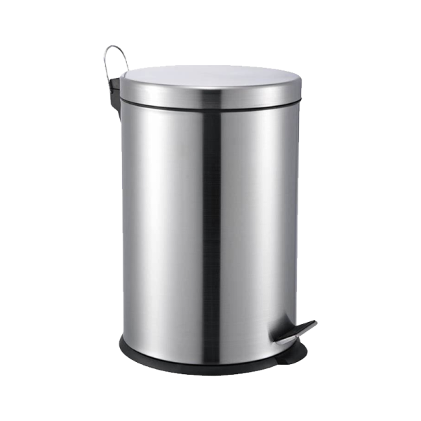 12L PEDAL BIN WITH BUFFER